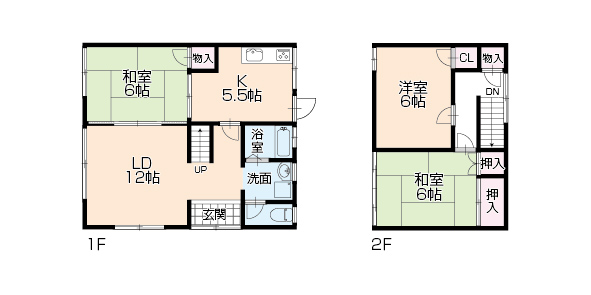 名古山町一戸建貸家